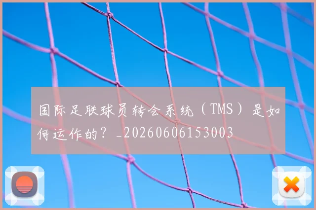 国际足联球员转会系统（TMS）是如何运作的？_20260606153003